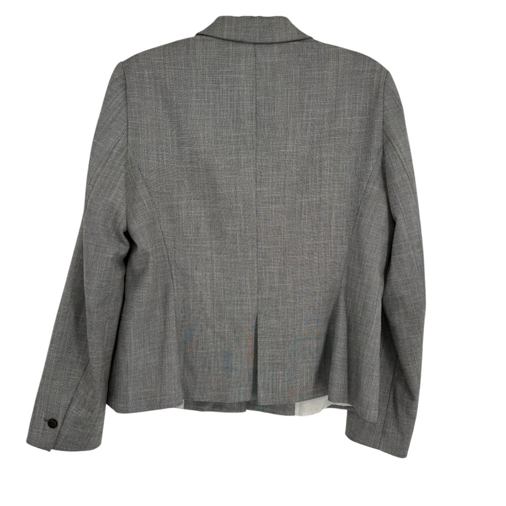 Zara Basic Collection Black White One-Button Blaz… - image 2